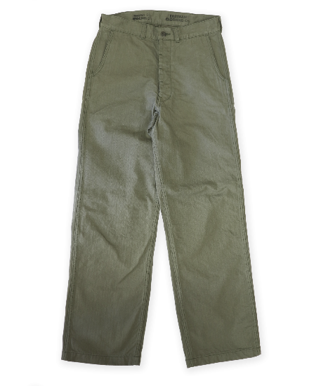 EASTMAN LEATHER CLOTHING - PANTALONS FORCES SPECIALES OKINAWA HBT OLIVE