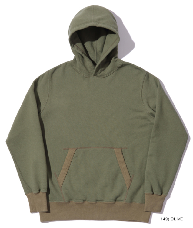 Buzz Rickson's - PARKA SWEAT SET-IN vert olive - BR68914