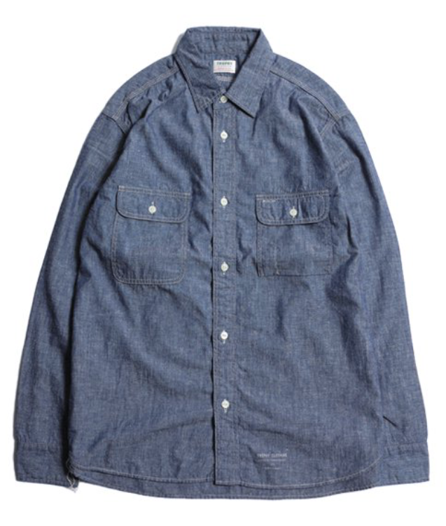 Trophy Clothing - Harvest L/S Shirt TR-SH04 indigo