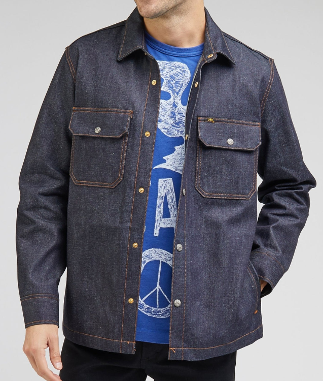 LEE 101 - overshirt 101 Denim in dry 